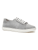 Comfortfusse Leren sneakers grijs