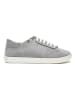 Comfortfusse Leren sneakers grijs