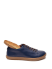 Comfortfusse Leren sneakers donkerblauw