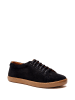 Comfortfusse Skórzane sneakersy w kolorze czarnym