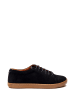 Comfortfusse Skórzane sneakersy w kolorze czarnym