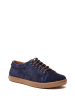 Comfortfusse Leren sneakers donkerblauw