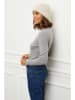 Soft Cashmere Kasjmieren trui grijs