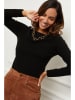 Soft Cashmere Kaszmirowy sweter w kolorze czarnym