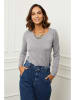 Soft Cashmere Pullover in Grau