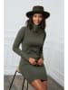 L'armoire de Suzette Sukienka dzianinowa w kolorze khaki