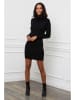 L'armoire de Suzette Strickkleid in Schwarz