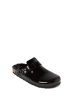 Mandel Clogs in Schwarz