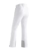 Maier Sports Spodnie narciarskie "Steffi" w kolorze białym