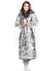 Awama Wintermantel in Silber