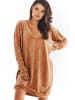 Awama Kleid in Beige