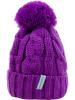 Döll Strickmütze in Lila