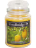 Woodbridge Geurkaars "Mediterranean Lemon" geel - 565 g