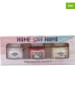 Candle Brothers 3-delige set: geurkaarzen "Home Sweet Home" meerkleurig - 3x 85 g