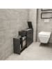 Evila Badkamerkast "Calencia" grijs - (B)19 x (H)55 x (D)60 cm