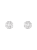 DIAMOND & CO Witgouden oorstekers "Idylle" met diamanten