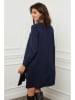 Joséfine Kleid "Elior" in Dunkelblau