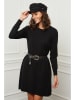 Joséfine Strickkleid "Elior" in Schwarz