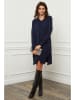 Joséfine Strickkleid "Farel" in Dunkelblau