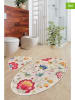 Colourful Cotton 2er-Set: Badvorleger "Arya" in Beige/ Bunt