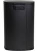 Kitchen Move Pedaalemmer "Admiral" zwart - 50 l