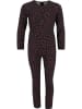 Mexx Jumpsuit in antraciet/rood