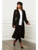 Le Comptoir du Manteau Übergangsmantel in Schwarz