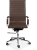 Lifa Living Bürostuhl "Brisbane" in Braun - (B)55 x (H)115 x (T)47 cm