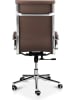 Lifa Living Bürostuhl "Brisbane" in Braun - (B)55 x (H)115 x (T)47 cm