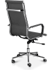 Lifa Living Bureaustoel "Brisbane" antraciet - (B)55 x (H)115 x (D)47 cm