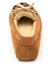 ISLAND BOOT Leder-Mokassins "Eowyn" in Hellbraun