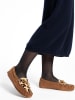 ISLAND BOOT Leder-Mokassins "Eowyn" in Hellbraun