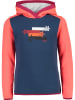 CMP Sweatshirt donkerblauw/koraalrood