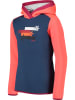 CMP Sweatshirt donkerblauw/koraalrood