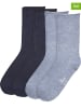 s.Oliver 4er-Set: Socken in Dunkelblau/ Grau