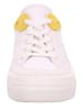 Legero Skórzane sneakersy "Lima" w kolorze biało-żółtym