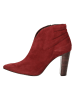Caprice Leren enkelboots rood