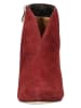 Caprice Leren enkelboots rood