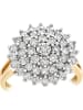 Diamant Exquis Gold-Ring mit Diamanten
