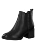 Tamaris Leren chelseaboots zwart