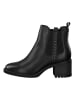Tamaris Leren chelseaboots zwart