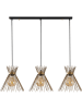 ABERTO DESIGN Hanglamp goudkleurig - (B)104 x (D)34 cm