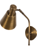 Opviq Wandlamp "Sivani" goudkleurig - (B)14 x (H)36 cm
