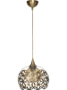 ABERTO DESIGN Hanglamp "Elegance" goudkleurig - Ø 26 cm