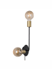 Nordlux Wandlamp goudkleurig/zwart - (B)31 x (H)44,5 cm