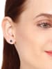 Vittoria Jewels Witgouden oorstekers met diamanten