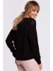 made of emotion Pullover in Schwarz