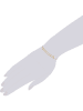 Yamato Pearls Vergulde armband met parel en edelsteen