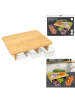 COOK CONCEPT Deska w kolorze jasnobrązowym do krojenia - 30 x 25 cm