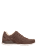 UGG Skórzane sneakersy "Annetta Serein" w kolorze brązowym